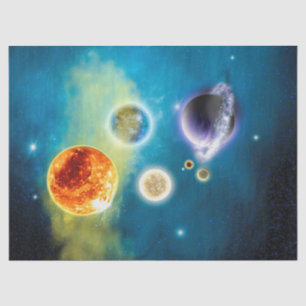 New Solar System Tissue Paper