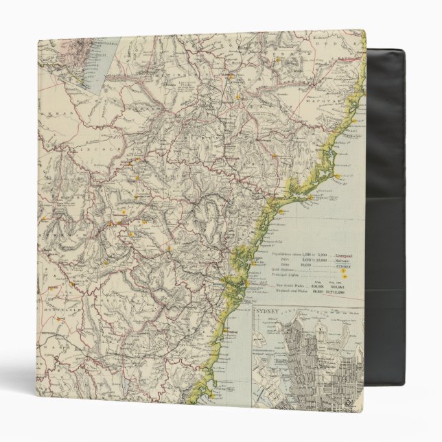 New South Wales 3 Ring Binder (Front/Inside)