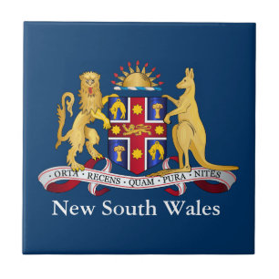 New South Wales coat of arms Tile