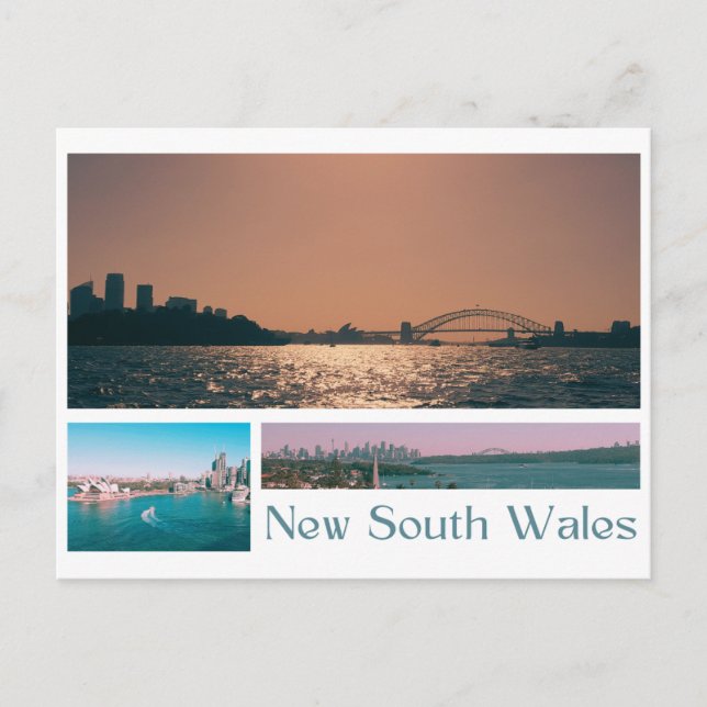 New South Wales  Postcard (Front)