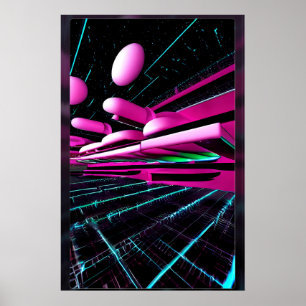 New Spaces - Ken Gage Art Poster