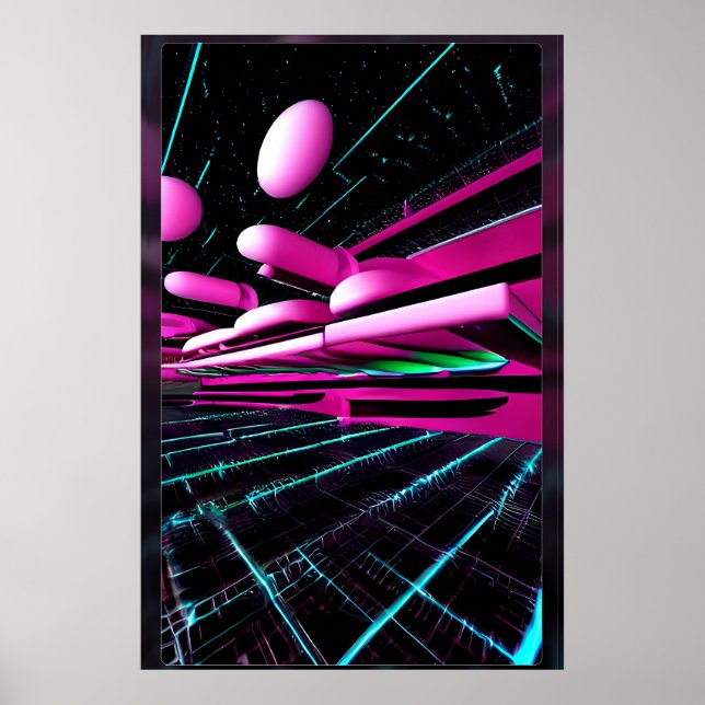 New Spaces - Ken Gage Art Poster (Front)