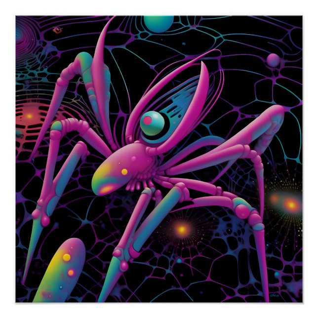 New Spiders in Old Spaces Poster (Front)