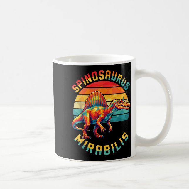 New spinosaurus mirabilis 2026 discovery hell coffee mug (Right)