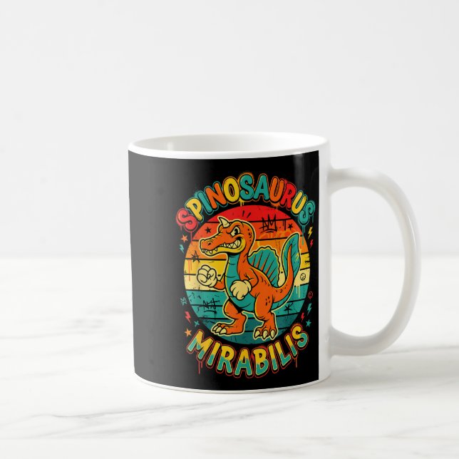 New spinosaurus mirabilis 2026 discovery hell coffee mug (Right)