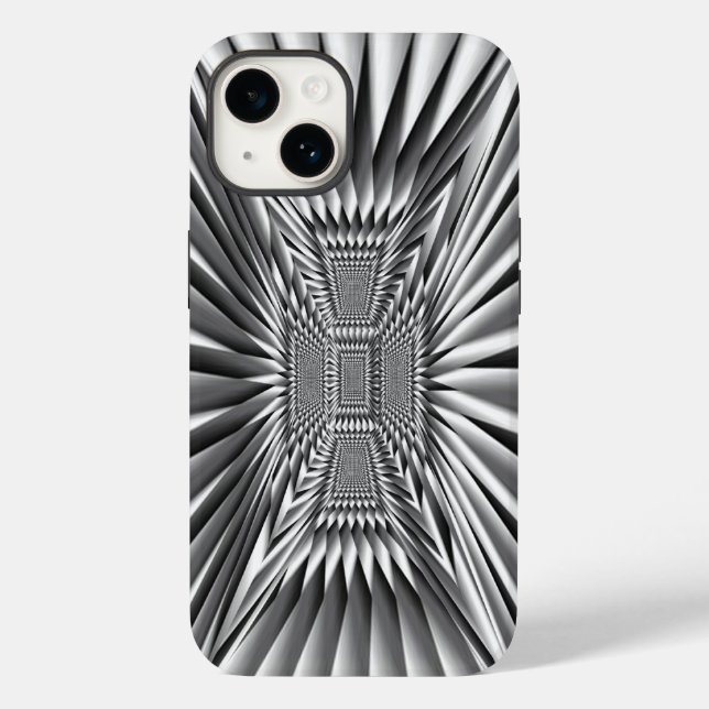 New Stainless Steel Iron Cross Case-Mate iPhone Case (Back)