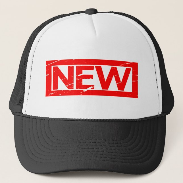 New Stamp Trucker Hat (Front)