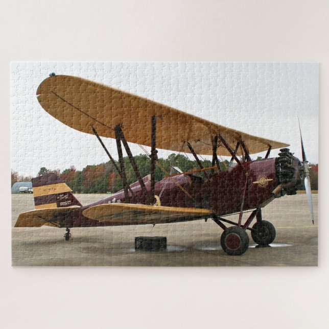 New Standard D-25 biplane aircraft Jigsaw Puzzle (Horizontal)