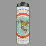 New Standard Map of the World Flat Earth Earther Thermal Tumbler