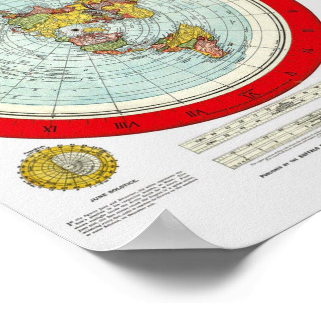 Gleason's World Map Poster Vintage Poster: 1892 Gleason's New Standard ...