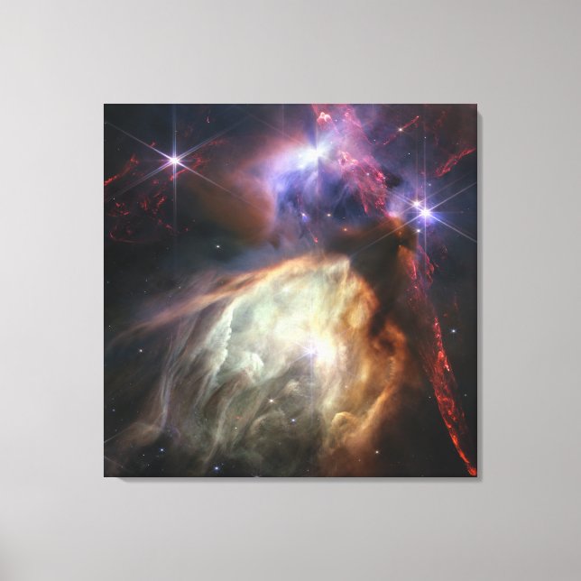 New Stars Forming | Rho Ophiuchi | JWST Canvas Print (Front)