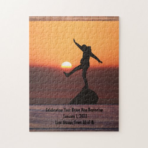 New Start Customizable Jigsaw Puzzle Gift 