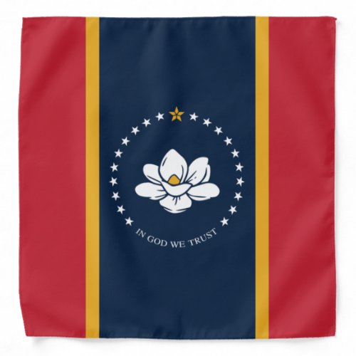 New State Flag of Mississipi Bandana
