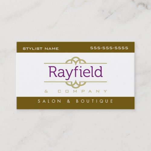 NEW Stylist Business Card