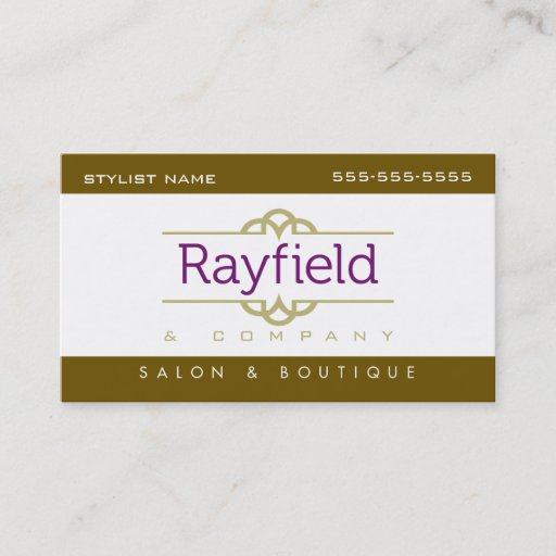 Customizable NEW Stylist Business Card