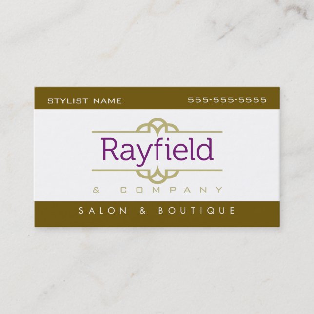NEW Stylist Business Card (Front)