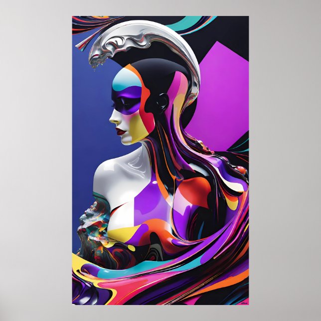 New Surf Punk Wave - Ken Gage Art Poster (Front)