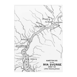 New Sweden Acrylic Print