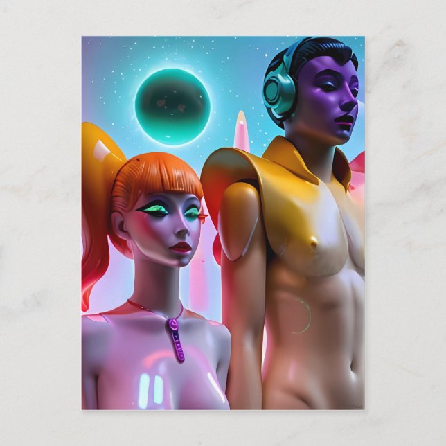 New Synthetic Flesh Postcard (Front)