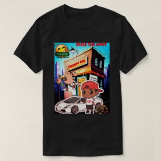 New T.R.K Skies The Limit Cartoon Swag Tees