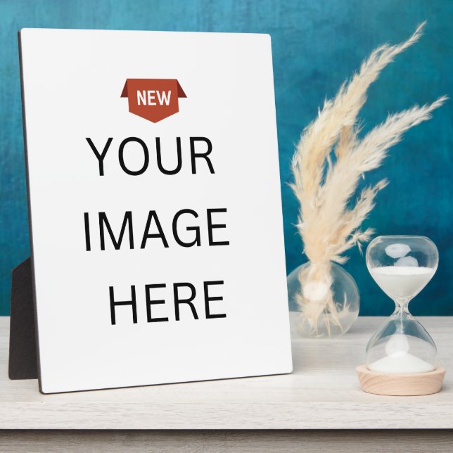 NEW! Tabletop Plaque with Easel 8x10 - Custom (Side)