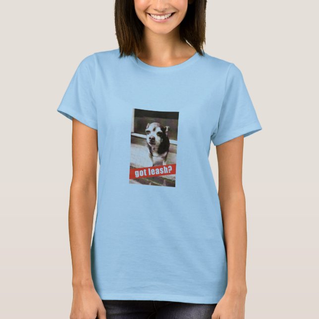 New: Tails on the Town -- Dog-walking!!! T-Shirt (Front)