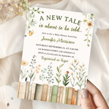 New Tale Library Baby Shower Gender Neutral