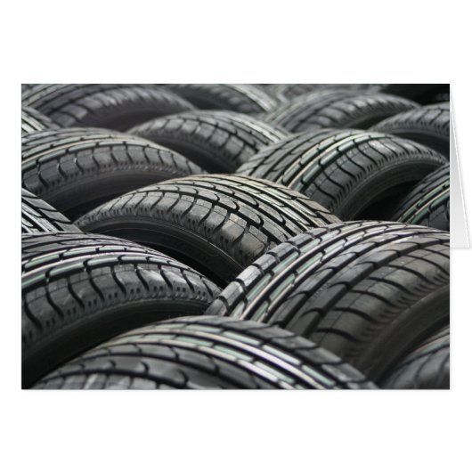 New Tires Blank Card (Front Horizontal)