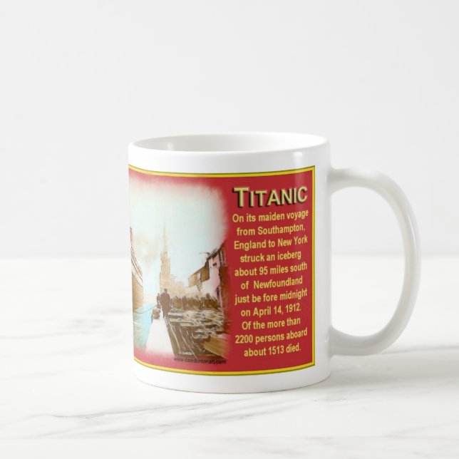 New Titanic Coffee Cup (Right)