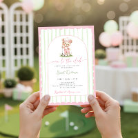 New to the Club Golf Baby Shower Girl