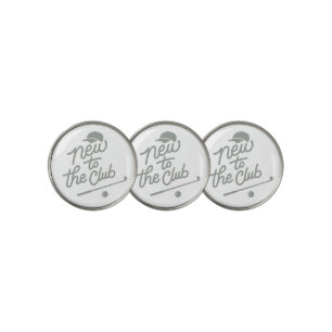 New to the Club Golf Ball Marker