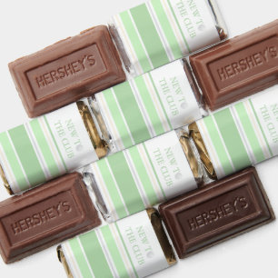 New To The Club Preppy Baby Shower Hershey's Miniatures