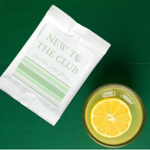 New To The Club Preppy Baby Shower Lemonade Drink Mix