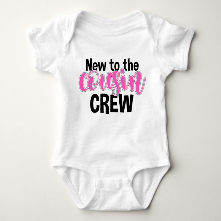 Cousin Heart T-Shirts and Bodysuits for Baby and Toddler Girls Fun Family Outfits