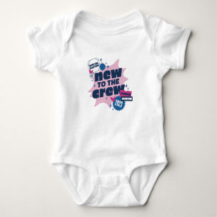 New To The Crew Baby Announcement Baby Bodysuit