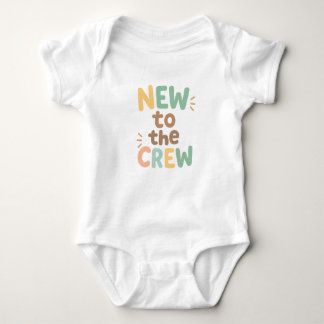 New to the Crew Baby Bodysuit Design
