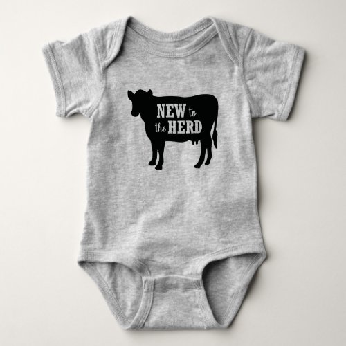 New to the Herd Baby Bodysuit