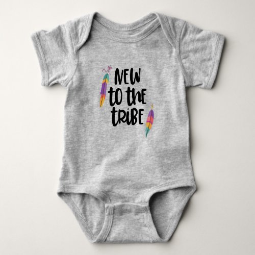 New to the Tribe baby bodysuit