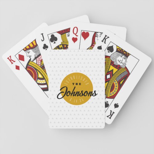 New Traditions Wedding Gift Playing Cards