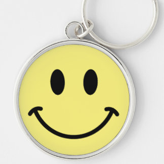 new trendig key smiling ring keychain