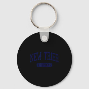 New trier high school hs winnetka il varsity sport keychain