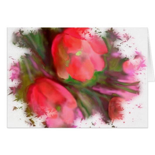 New Tulips Cards (Front Horizontal)