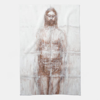 New Turin Shroud (Contemporary Realism Jesus) Towel