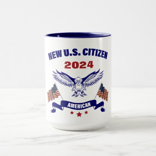 New US American Citizen 2024 Mug