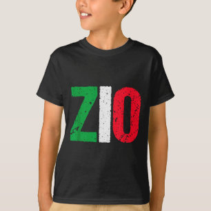 New Uncle Gift Italian Zio Proud Italian American T-Shirt