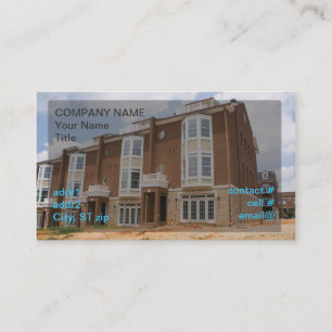 New Upscale Apartments Business Card
