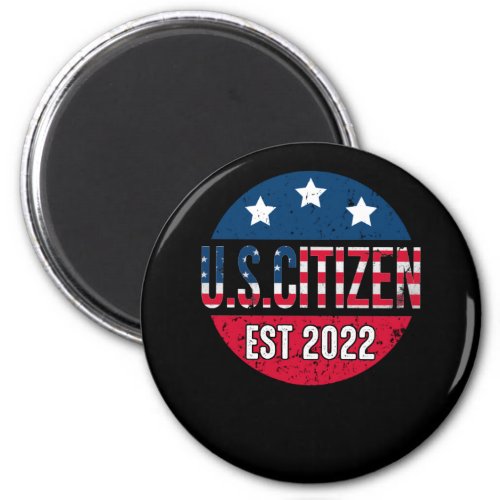 New US Citizen Est 2022 American Immigrant Magnet