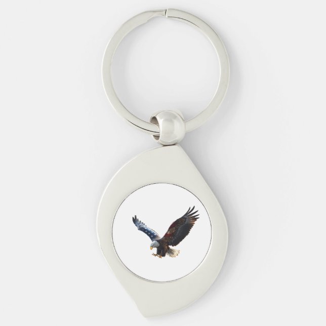 New USA egle locket  Keychain (Front)