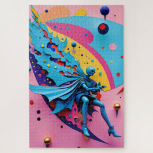 New Wave Angel Fallen - Ken Gage Art Jigsaw Puzzle