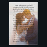 NEW! Wedding Vows Faux Wrapped Canvas Print -24x36<br><div class="desc">NEW! Canvas Print Faux Wrapped - Custom</div>